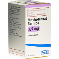 Метотрексат Фармос 2,5 мг 20 таблеток